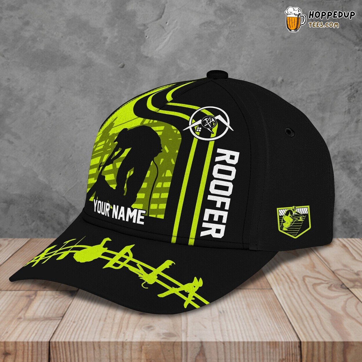 3D Classic Cap Roofer Professional Personalized Name Classic Hat Unique Tribute 3D Classic Cap Roofer Professional Personalized Name Classic Hat Unique Tribute