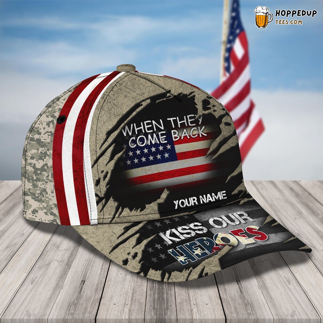 3D Classic Cap Saluting Our Heroes Personalized Name Stylish Unique Premium Design 3D Classic Cap Saluting Our Heroes Personalized Name Stylish Unique Premium Design
