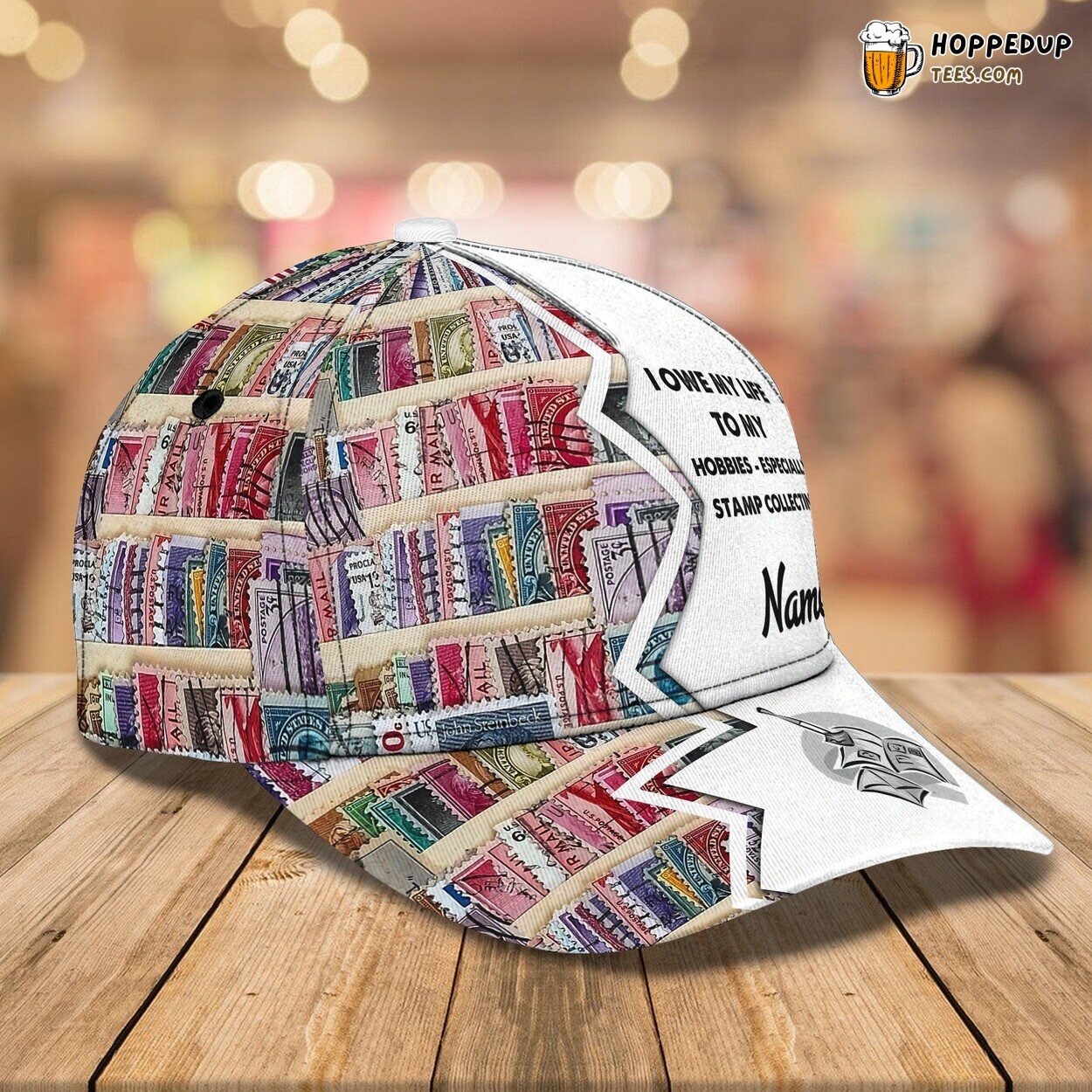 3D Classic Cap Stamp Collecting Personalized Name Unique Stylish Design Model 3D Classic Cap Stamp Collecting Personalized Name Unique Stylish Design Model