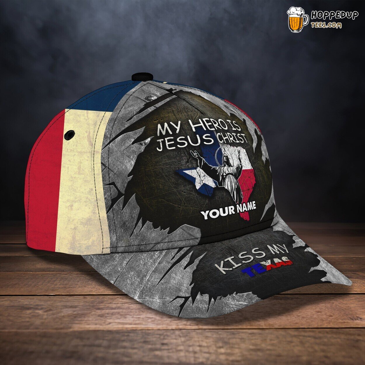 3D Classic Cap Texas Pride Personalized Name Unique Hat Experience