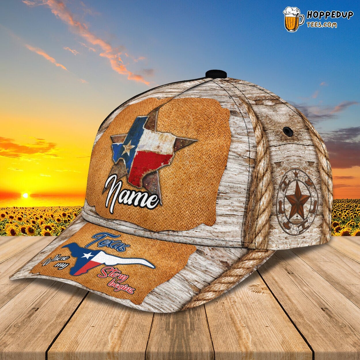 3D Classic Cap Texas State Pride Personalized Name Unique Design Hat 3D Classic Cap Texas State Pride Personalized Name Unique Design Hat
