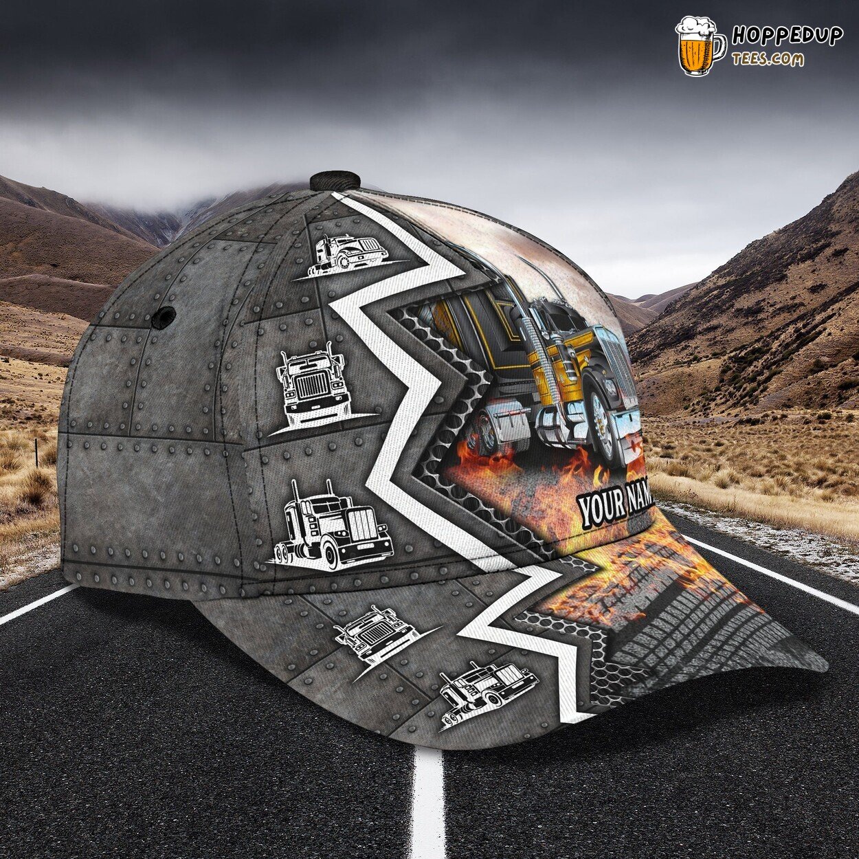 3D Classic Cap Trucker Personalized Name Stylish Unique Best Choice Design