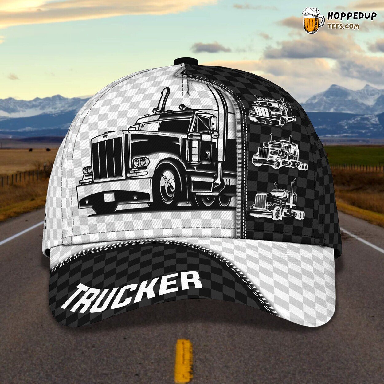 3D Classic Cap Trucker Pride Series Personalized Name Unique Hat Design Tribute 3D Classic Cap Trucker Pride Series Personalized Name Unique Hat Design Tribute