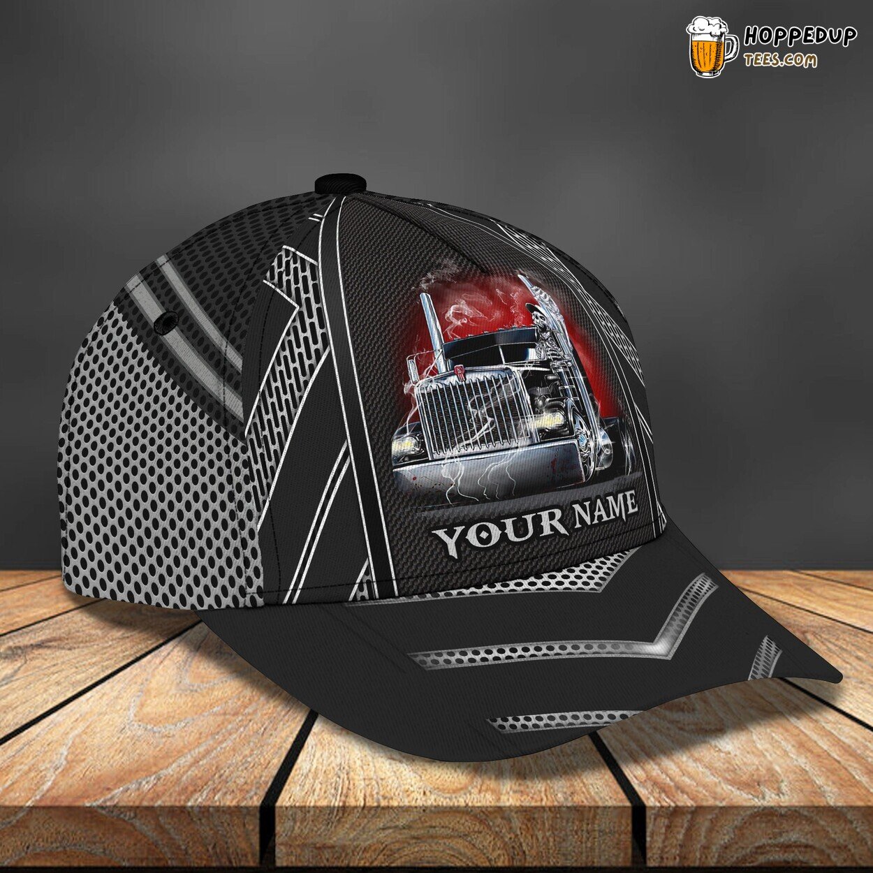 3D Classic Cap Trucker Pride Series Personalized Name Unique Hat Tribute