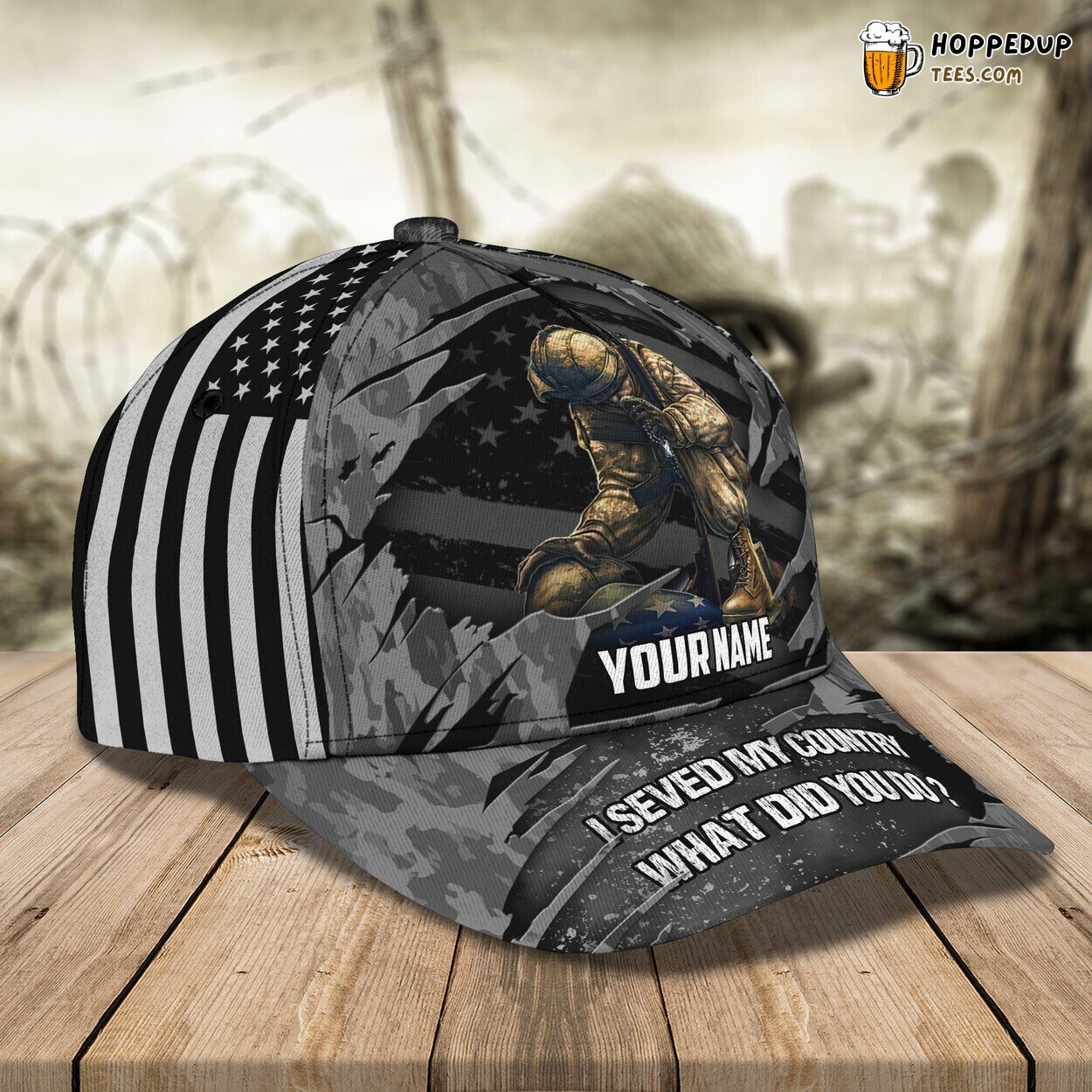 3D Classic Cap Veteran Pride Personalized Name Classic Hat Unique Experience 3D Classic Cap Veteran Pride Personalized Name Classic Hat Unique Experience