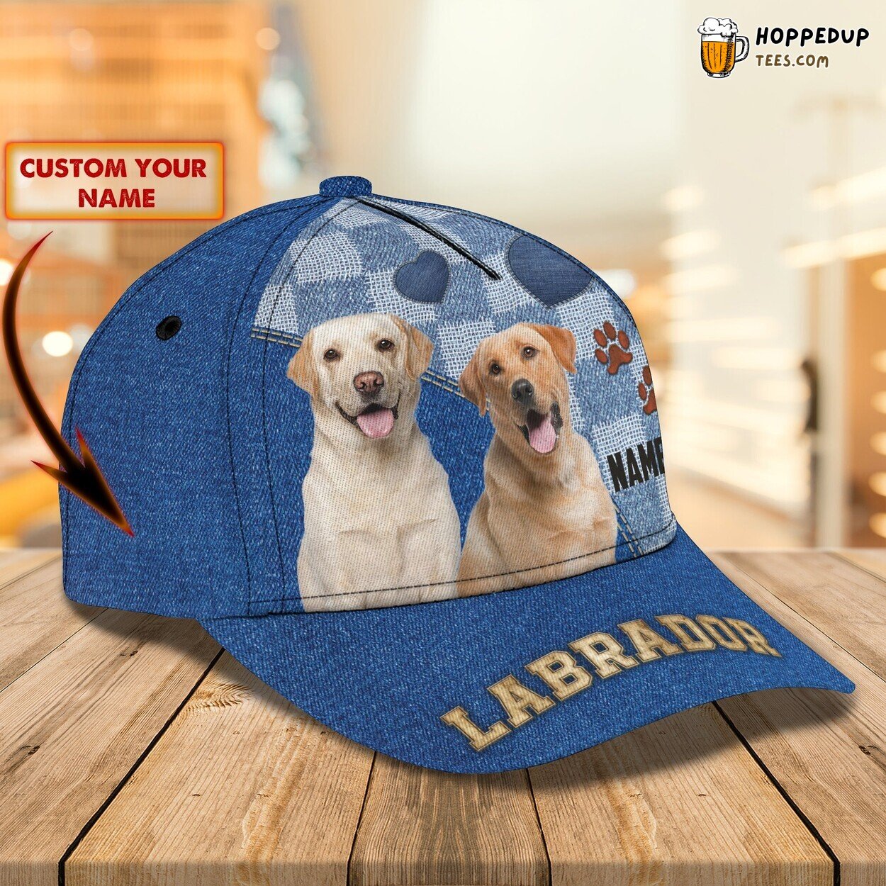 3D Classic Labrador Dog Lovers Cap Personalized Name Stylish Unique Premium Design 3D Classic Labrador Dog Lovers Cap Personalized Name Stylish Unique Premium Design