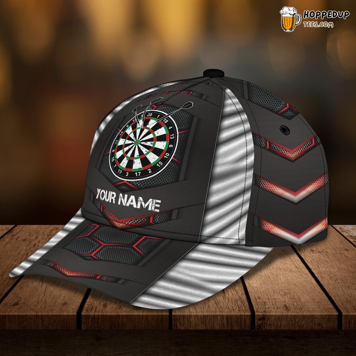 3D Classic Love Darts Cap Personalized Name Unique Stylish Premium Design Fit 3D Classic Love Darts Cap Personalized Name Unique Stylish Premium Design Fit