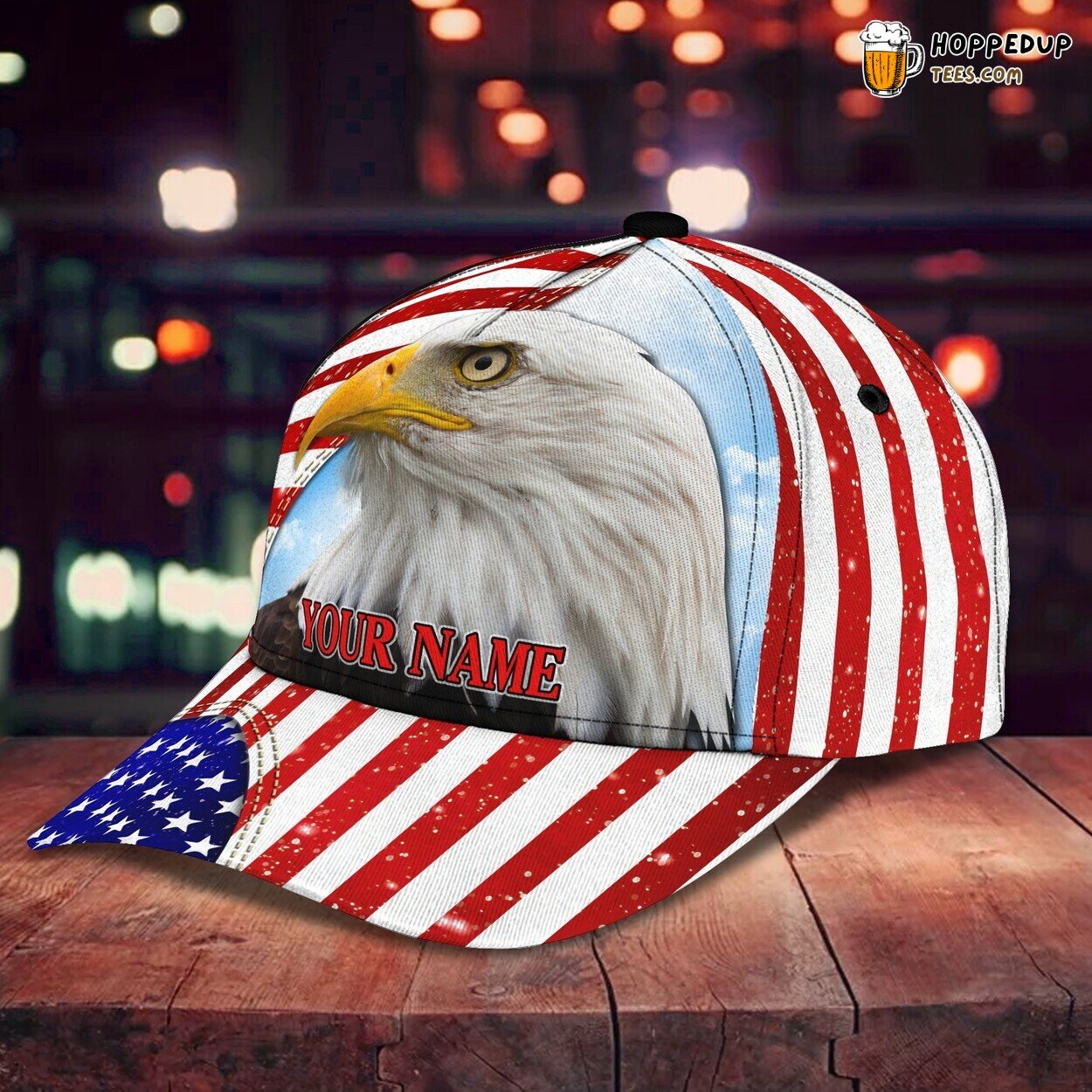 3D Classic Majestic Eagle Cap Personalized Name Unique Stylish Premium Design 3D Classic Majestic Eagle Cap Personalized Name Unique Stylish Premium Design