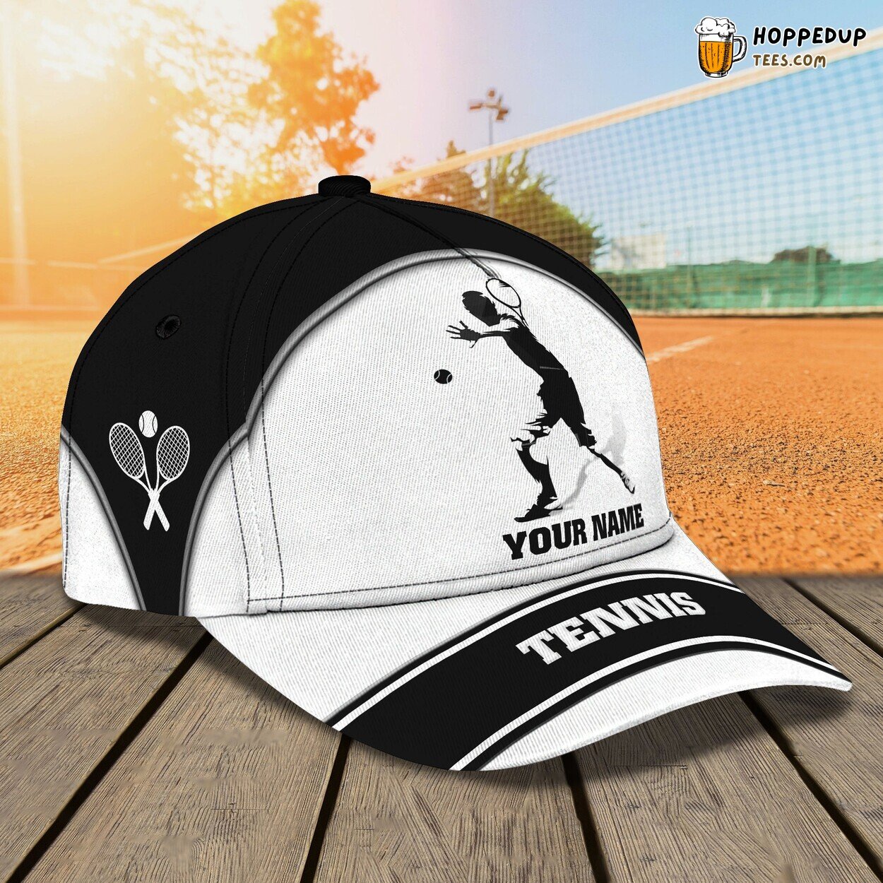 3D Classic Tennis Cap Personalized Name Stylish Unique Premium Design Trend 3D Classic Tennis Cap Personalized Name Stylish Unique Premium Design Trend
