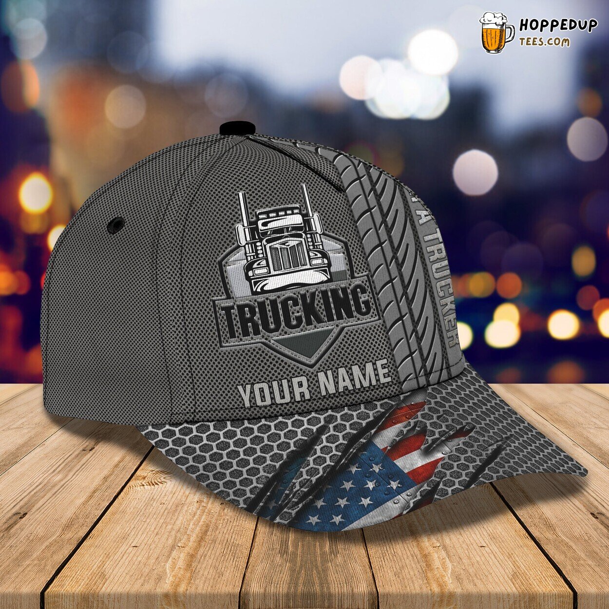 3D Classic Trucker Hat Personalized Design Classic Representation