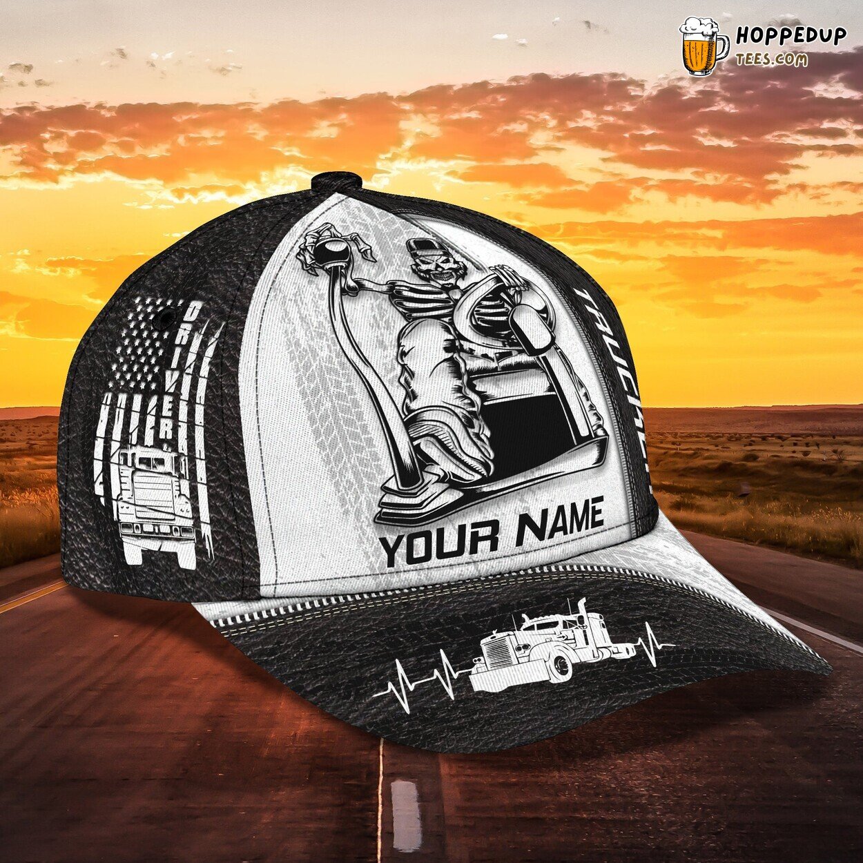 3D Classic Trucker Lifestyle Cap Personalized Name Unique Stylish Design Trend