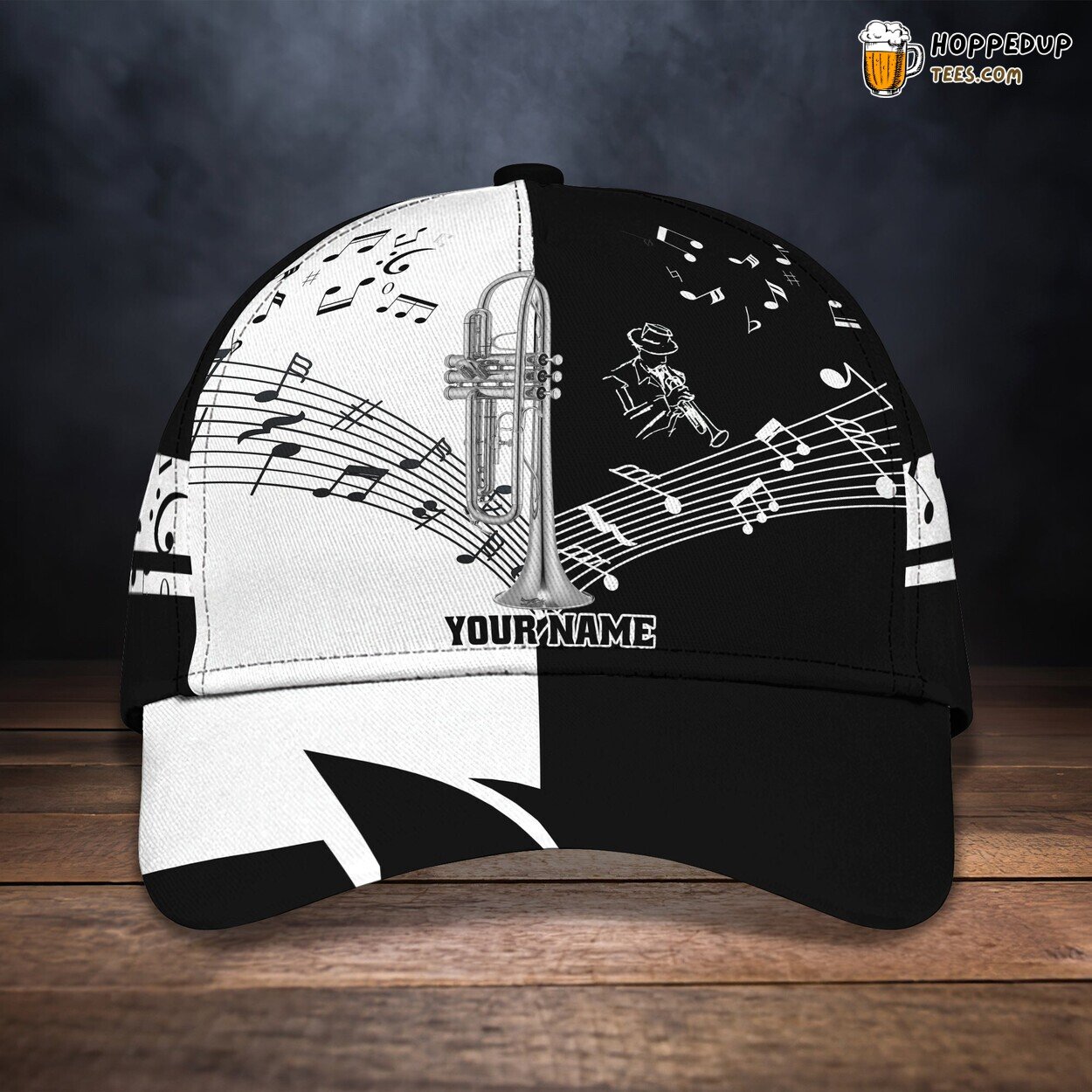 3D Classic Trumpet Series Cap Personalized Name Stylish Unique Premium Design 3D Classic Trumpet Series Cap Personalized Name Stylish Unique Premium Design