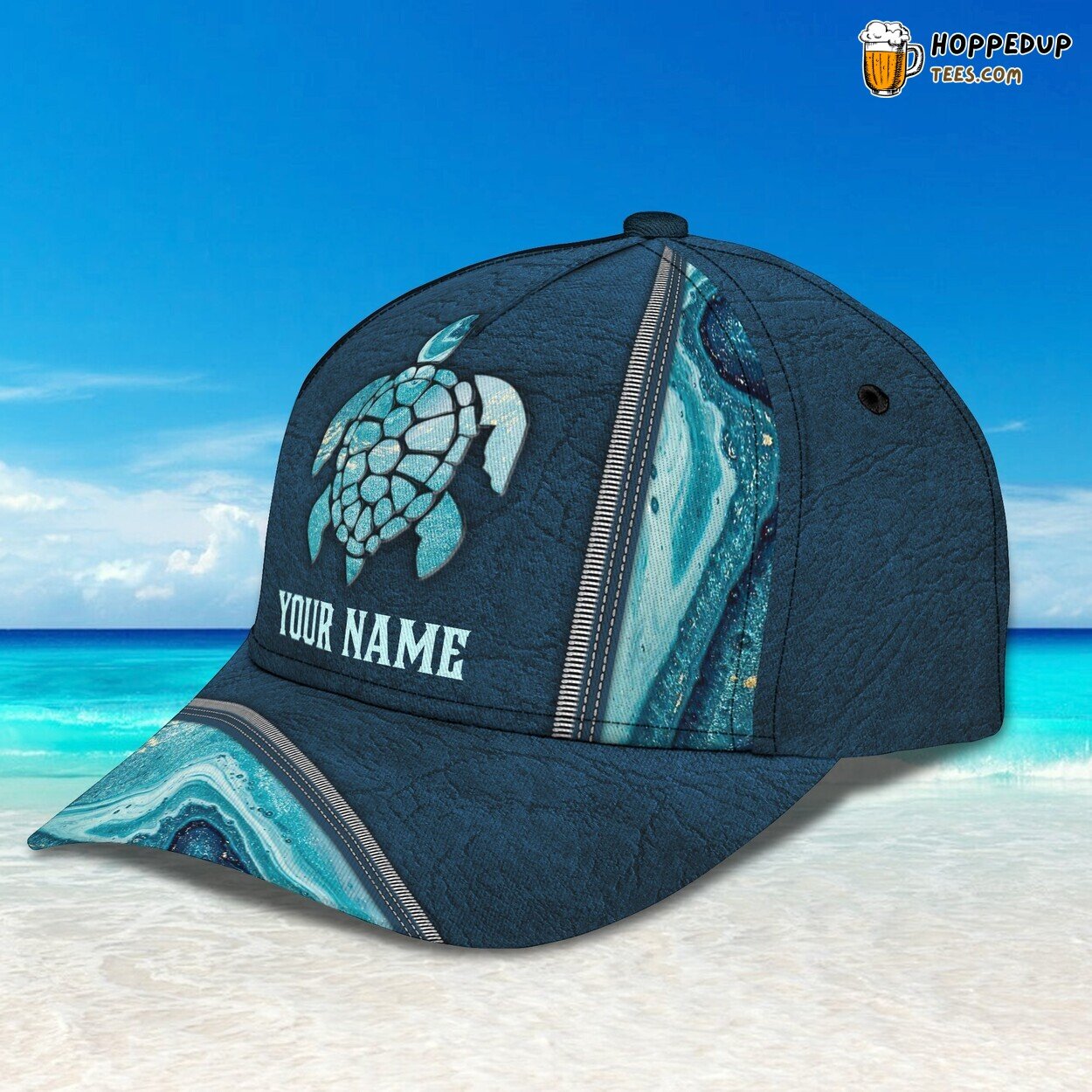 3D Classic Turtle Enthusiast Cap Personalized Name Stylish Premium Unique Design 3D Classic Turtle Enthusiast Cap Personalized Name Stylish Premium Unique Design