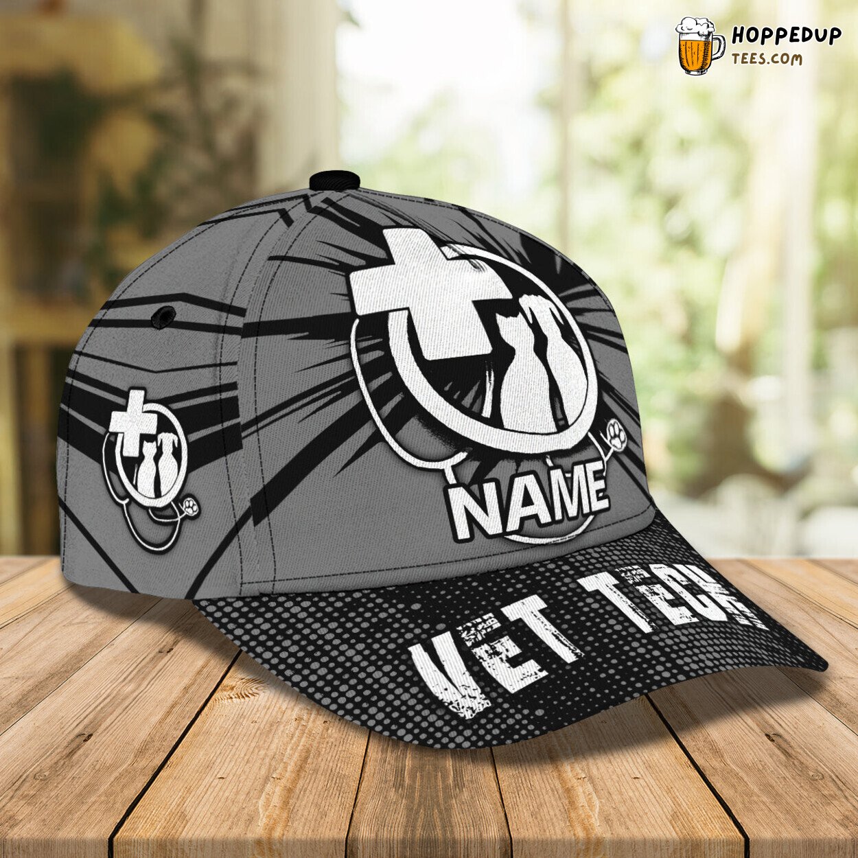 3D Classic Vet Tech Series Cap Personalized Name Unique Stylish Best Design 3D Classic Vet Tech Series Cap Personalized Name Unique Stylish Best Design