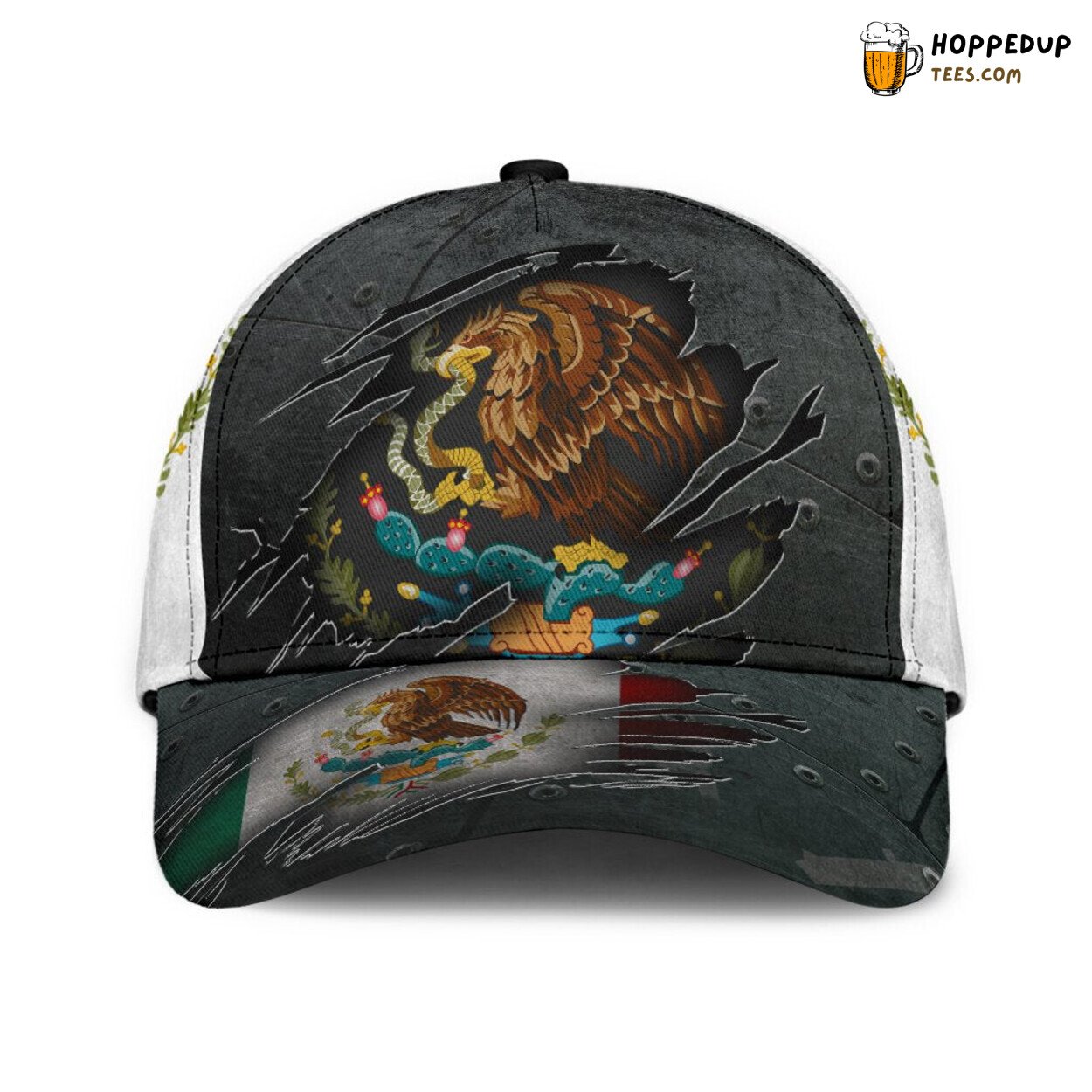 3D Mexican Baseball Cap Unique Design Hat Gift Mexican Enthusiasts