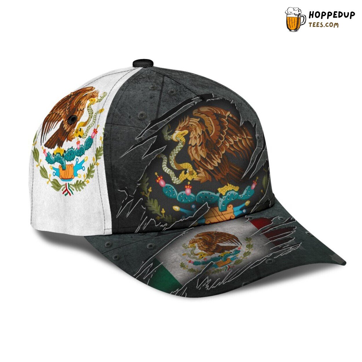 3D Mexican Baseball Cap Unique Design Hat Gift Mexican Enthusiasts