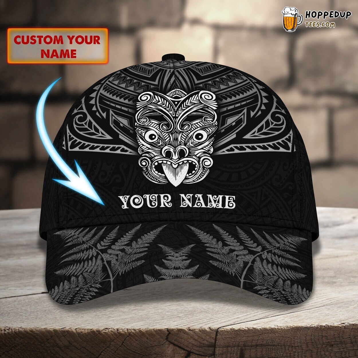 3D Personalized Classic Cap Mna Unique Design Premium Name Cap