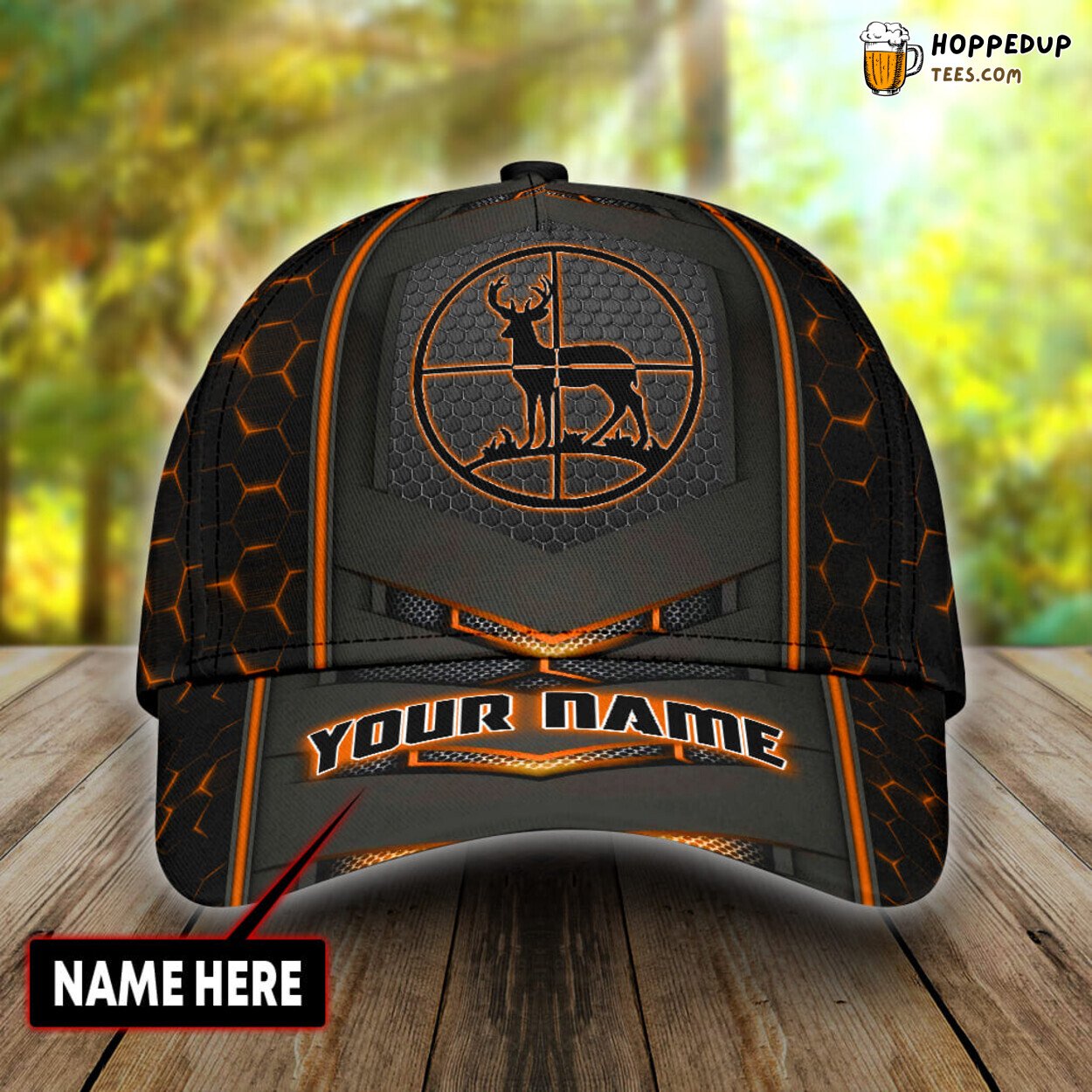 3D Print Design Baseball Cap Customized Hunting Classic Elegance Cap