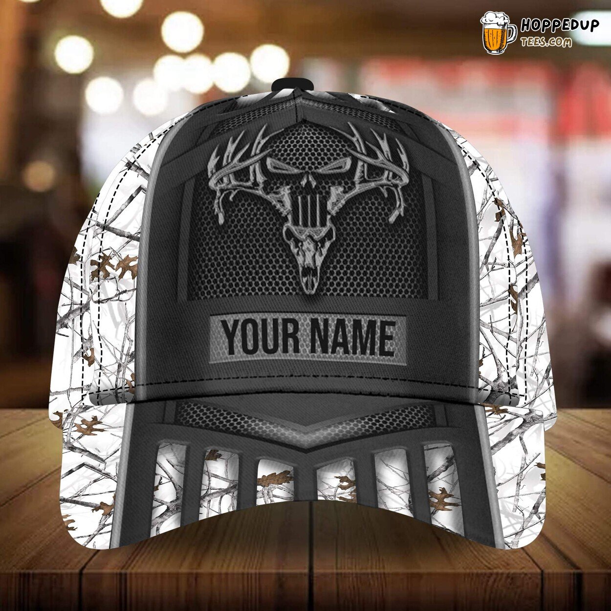3D Print Design Baseball Cap Personalized Hunting Style Classic Touch