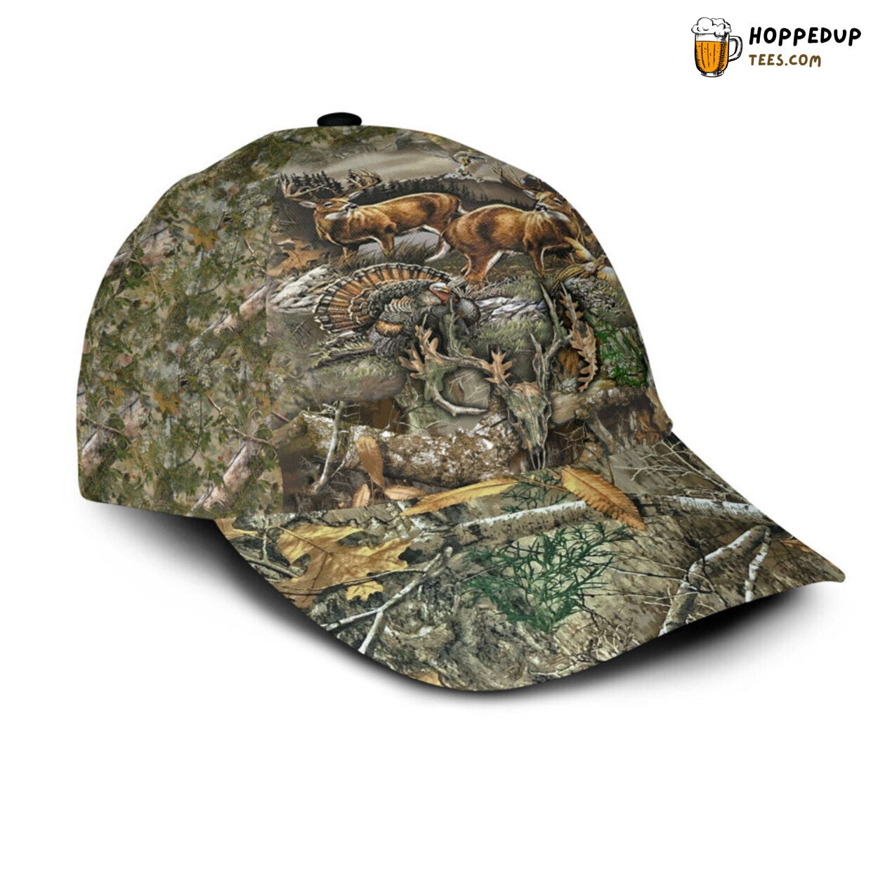3D Printed Baseball Cap Bow Hunter Snow Camo Every Archer’s Delight