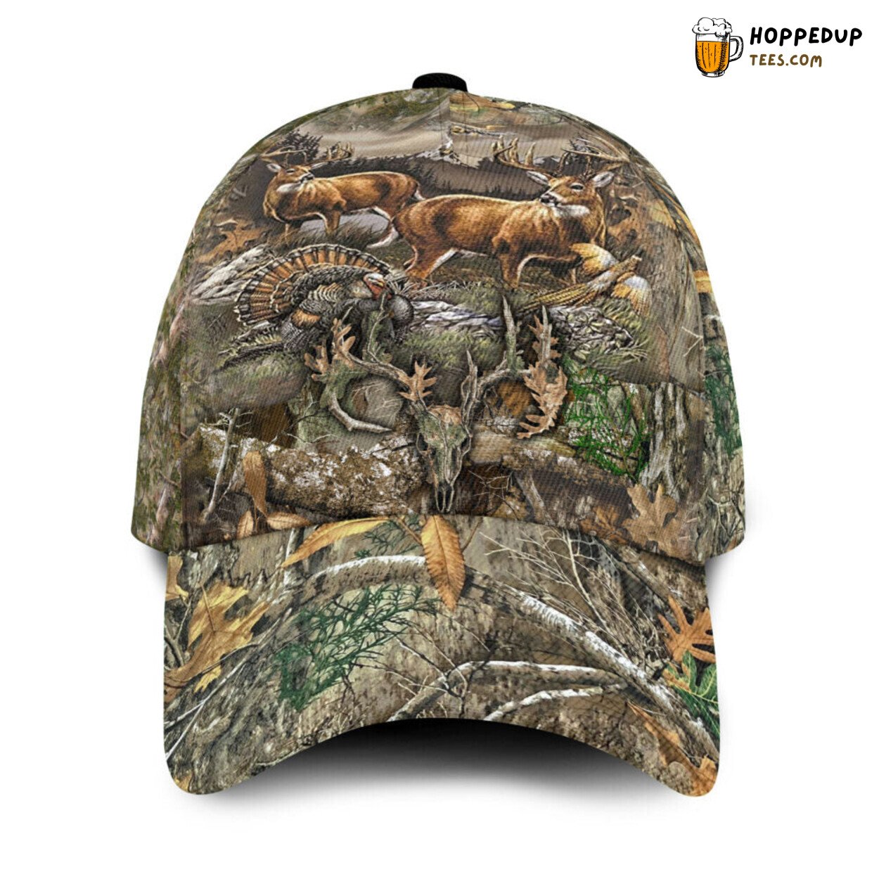 3D Printed Baseball Cap Bow Hunter Snow Camo Every Archer’s Delight