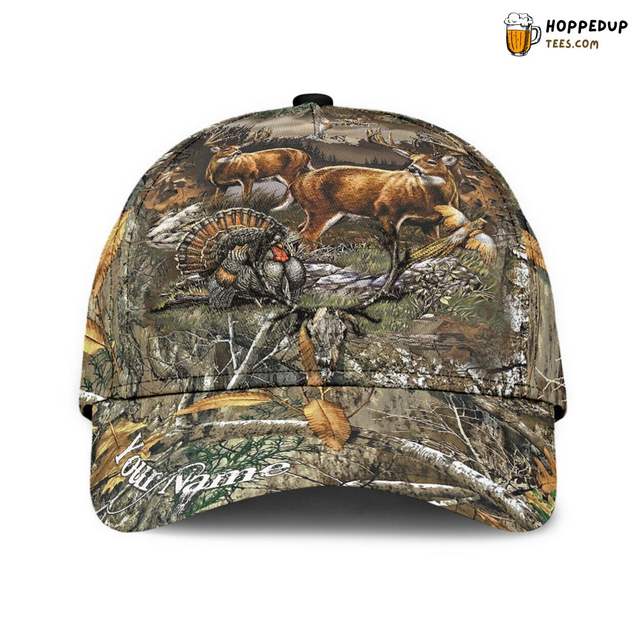 3D Printed Baseball Cap Personalized Hunting A Tribute to Enthusiasts