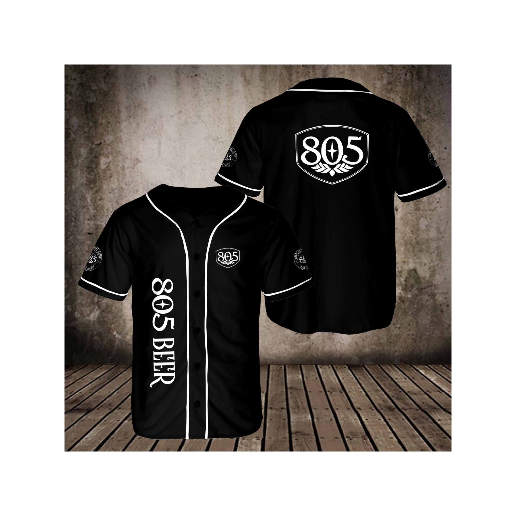 805 Beer Baseball Jersey Perfect for Beer Lovers HU