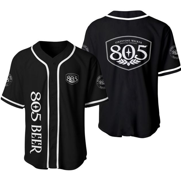 805 Beer Inspired Baseball Jersey Style Shirt HU