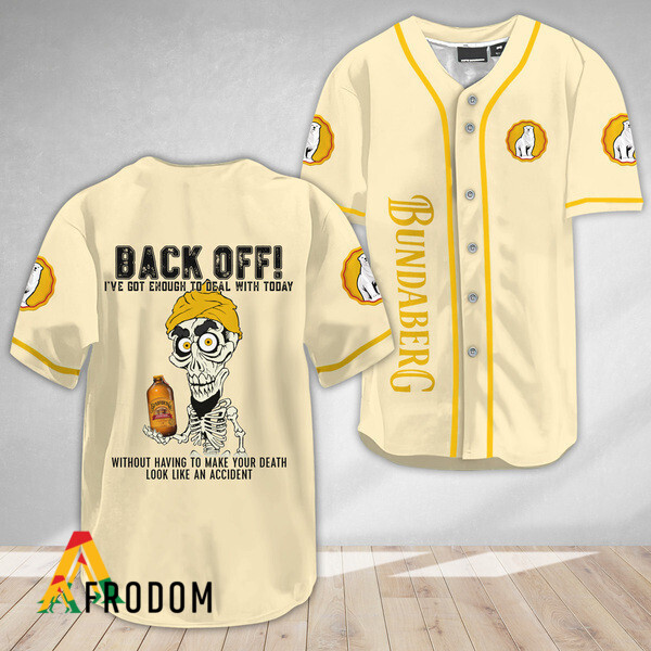 Achmed Back Off With Bundaberg Baseball Jersey HU