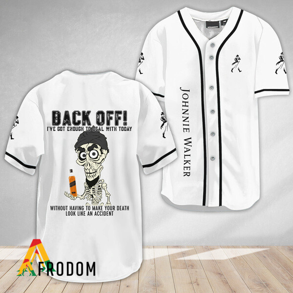 Achmed Back Off With Johnnie Walker Baseball Jersey HU