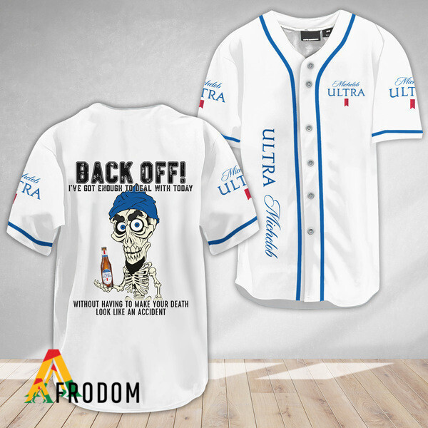 Achmed Michelob Ultra Back Off Baseball Top HU