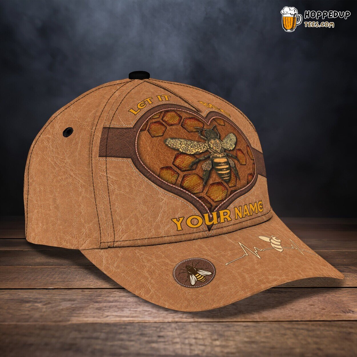 Adore Bees? 3D Classic Cap Personalized Unique Design Name Edition