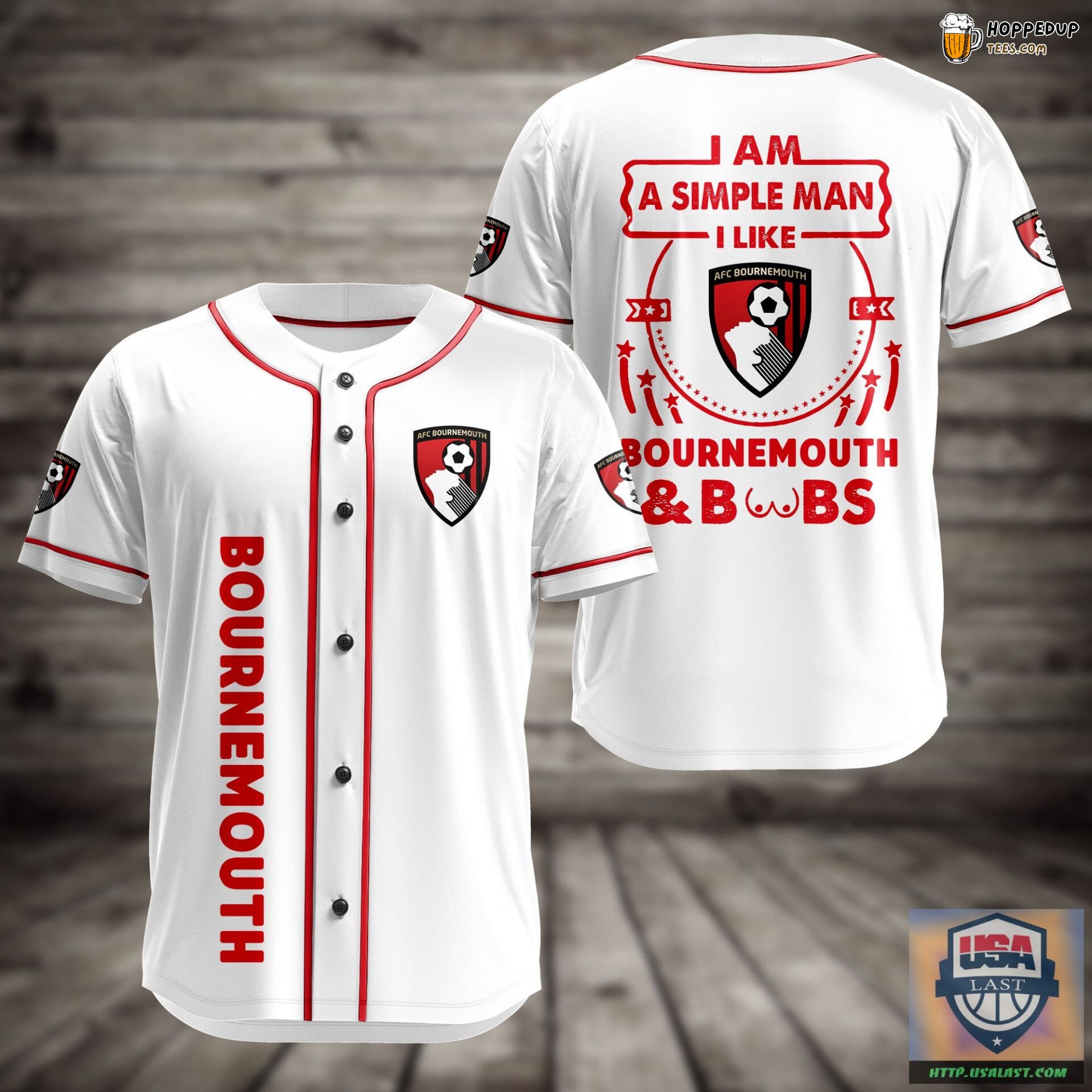 AFC Bournemouth Iam A Simple Baseball Jersey Unisex Shirt