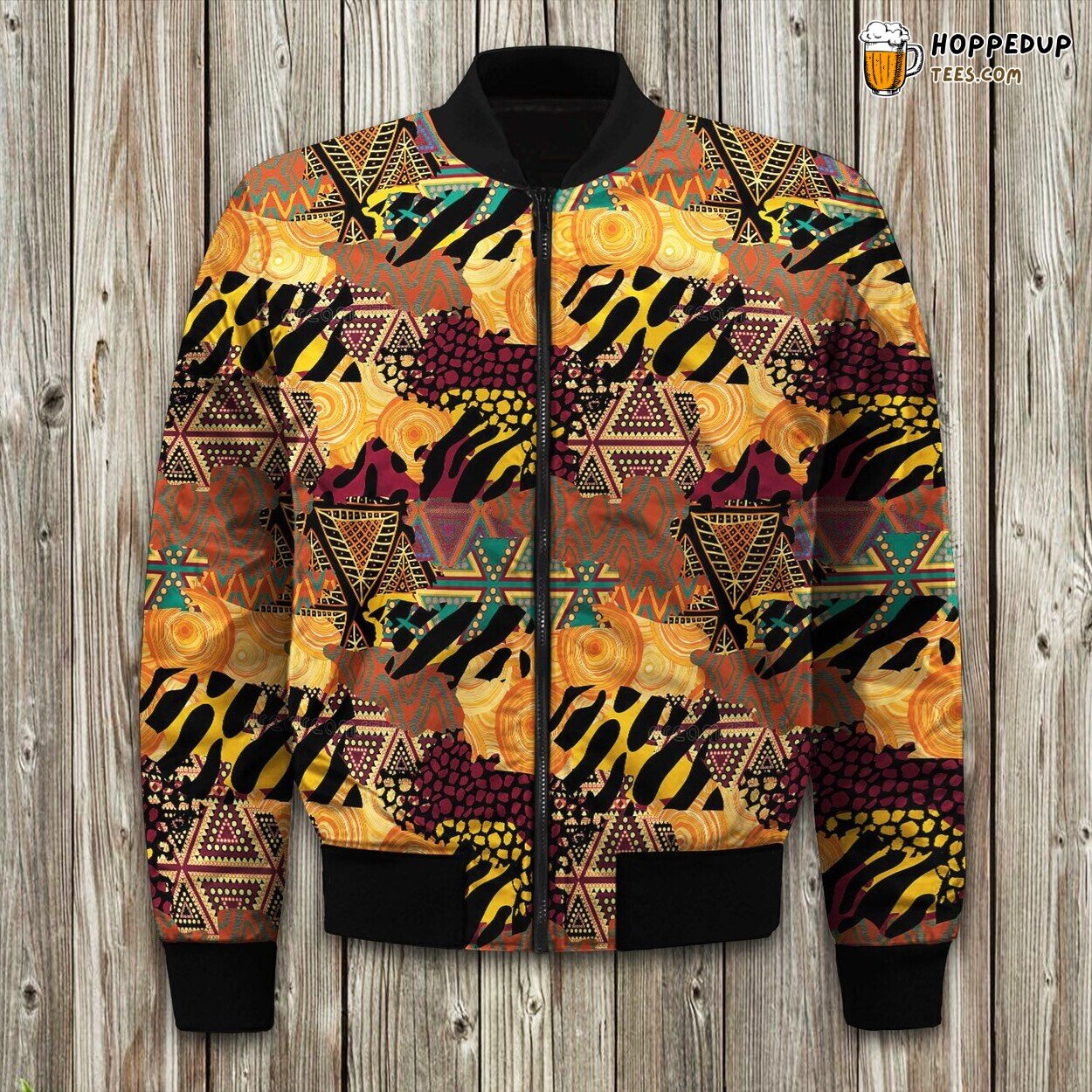 African African Art Bomber Jacket