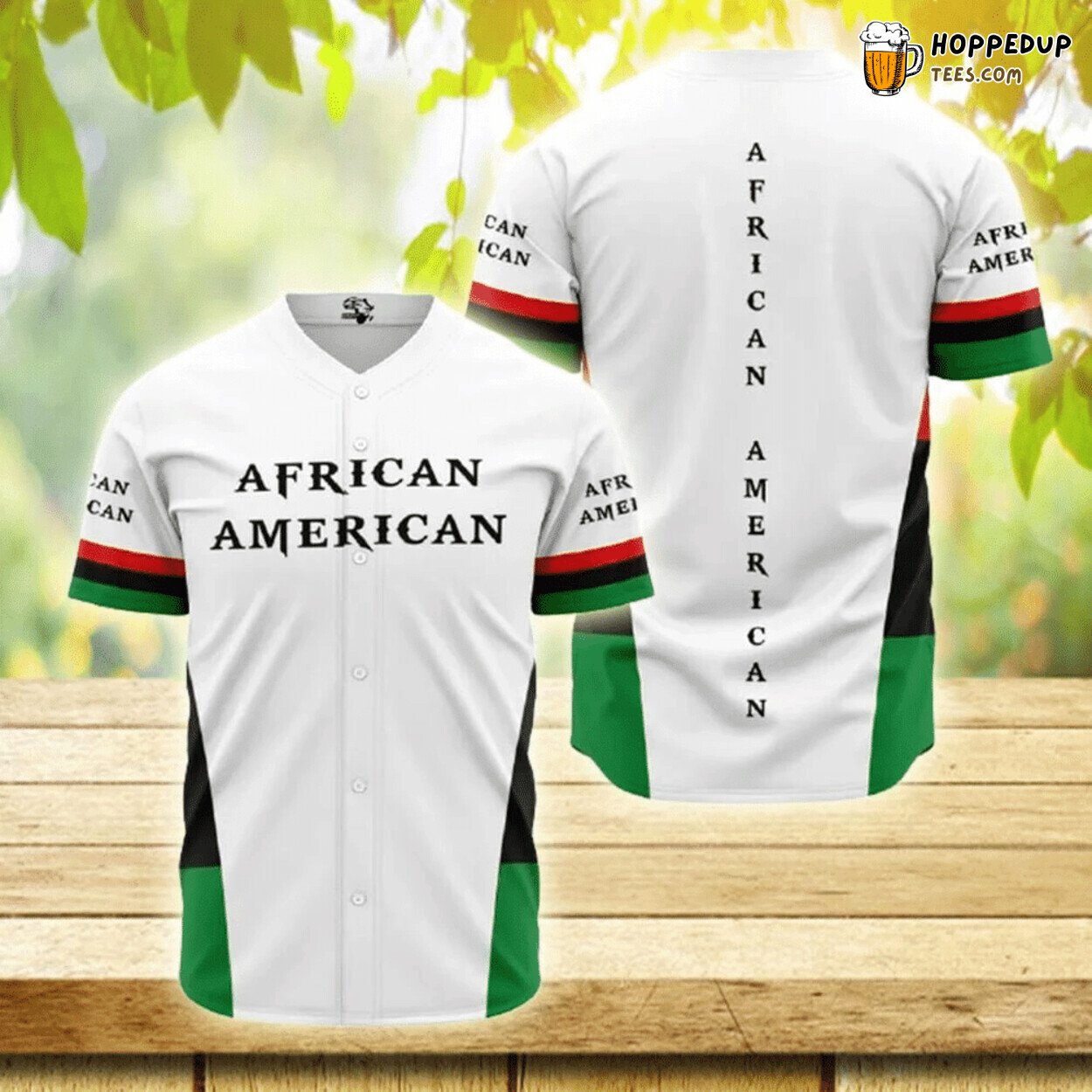 African American Distinctive Baseball Jersey Unique Edition Design Style