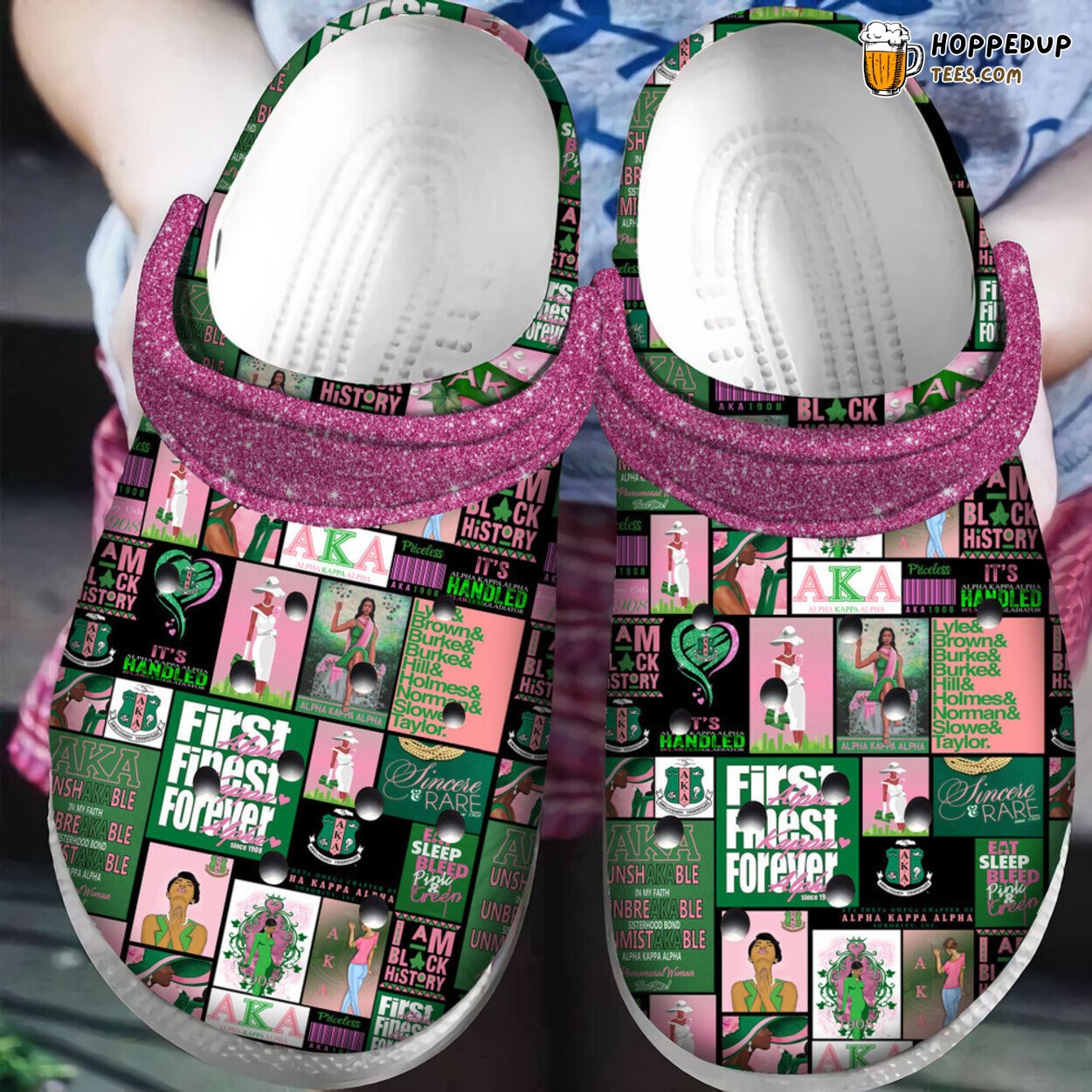 Aka Black Girl Classic Comfortable Unique Stylish Design Clog Shoes