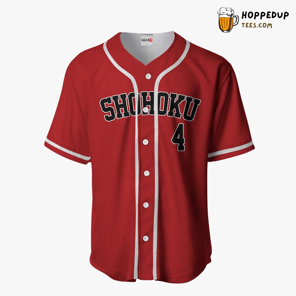 Akagi Takenori Edition Anime Baseball Jersey Shirt Signature Style