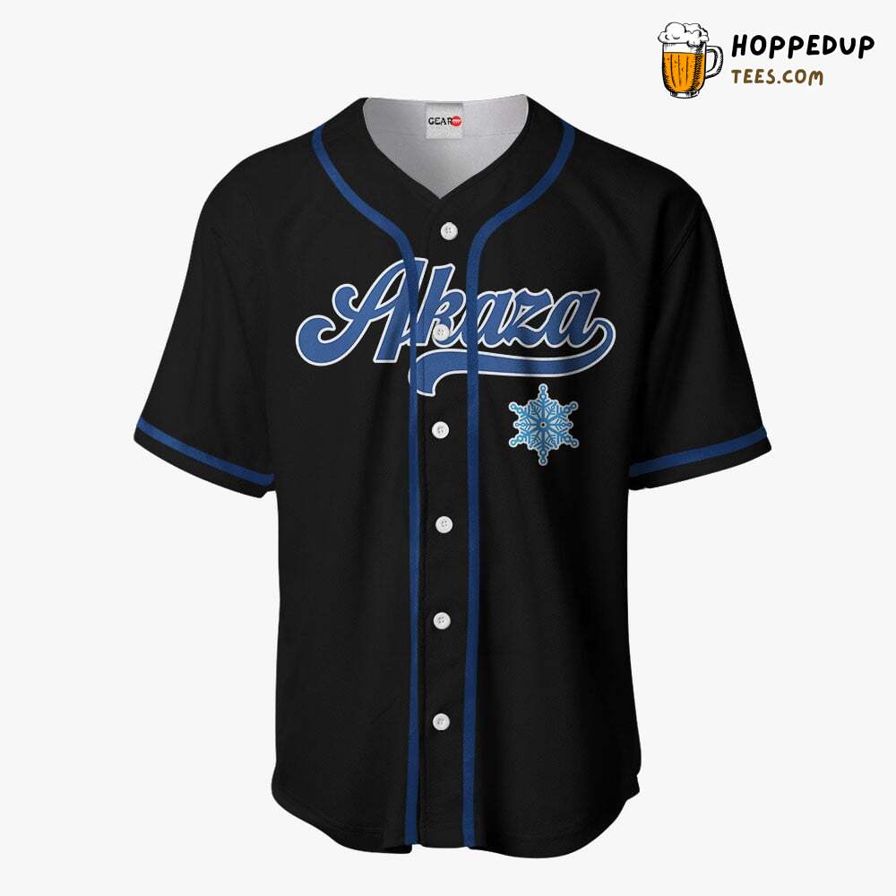 Akaza Exclusive Distinctive Anime Baseball Jersey Shirt Unique Design
