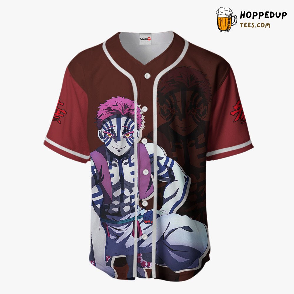 Akaza Unique Distinctive Collection Anime Baseball Jersey Design Style
