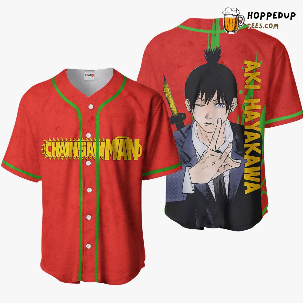 Aki Hayakawa Unique Distinctive Anime Baseball Jersey Design Collection Aki Hayakawa Unique Distinctive Anime Baseball Jersey Design Collection