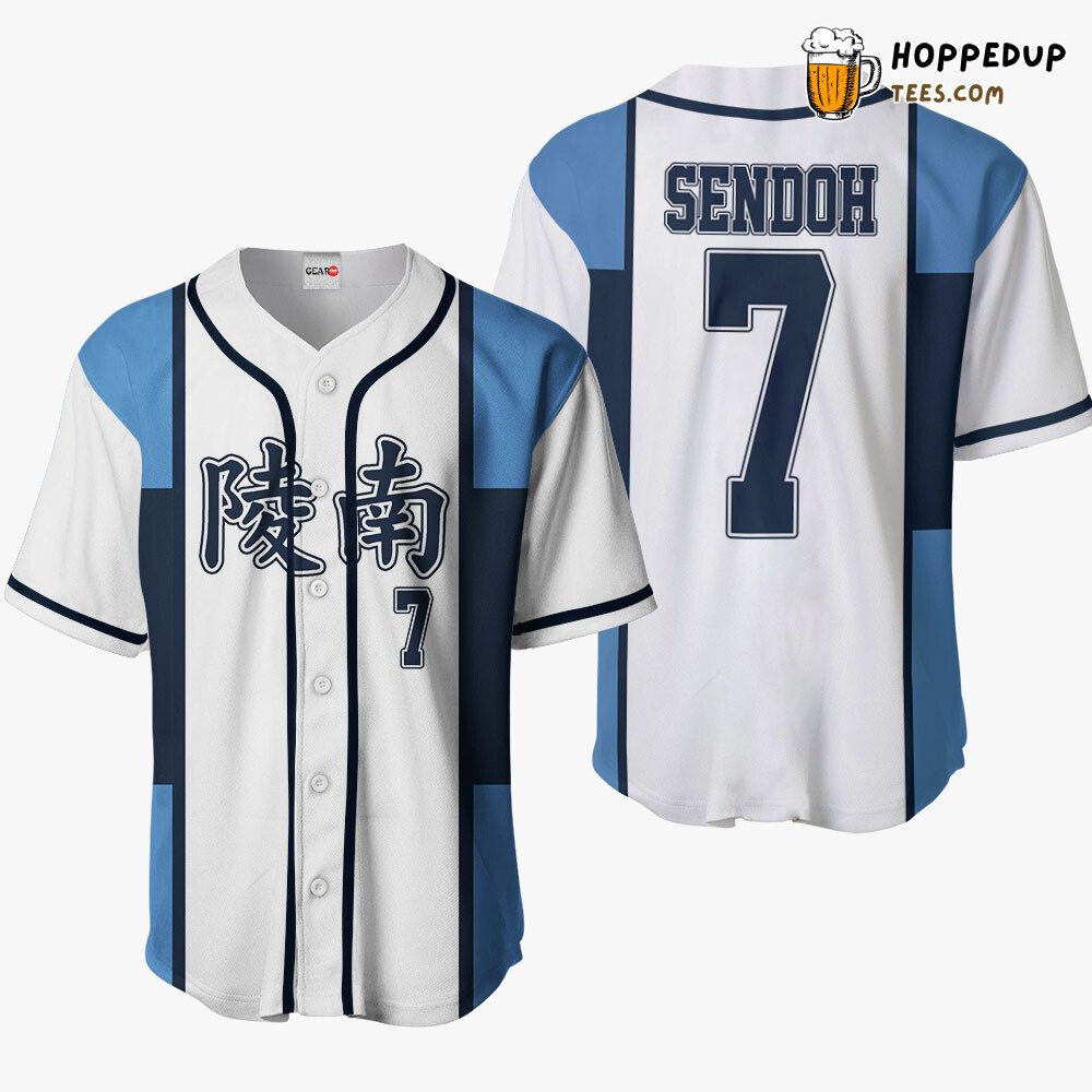 Akira Sendoh Anime Baseball Jersey Shirt Exclusive Unique Collection