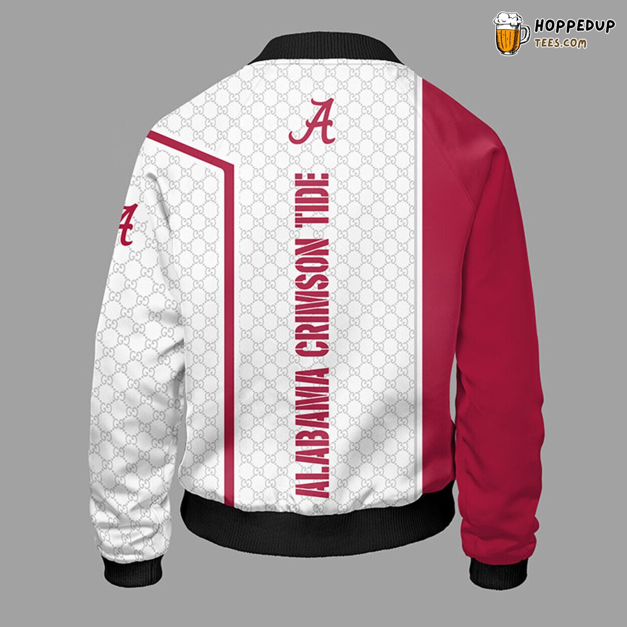 Alabama Crimson Tide NCAA Classic Red Premium Bomber Jacket