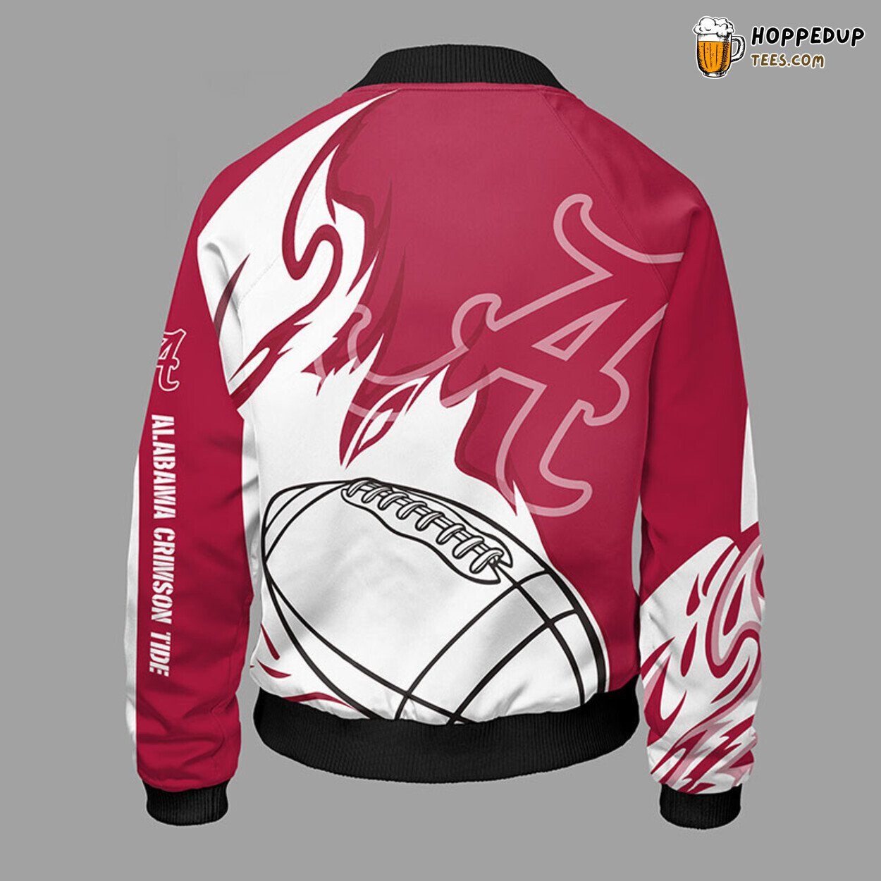 Alabama Crimson Tide NCAA Red Premium Unisex Bomber Jacket Design