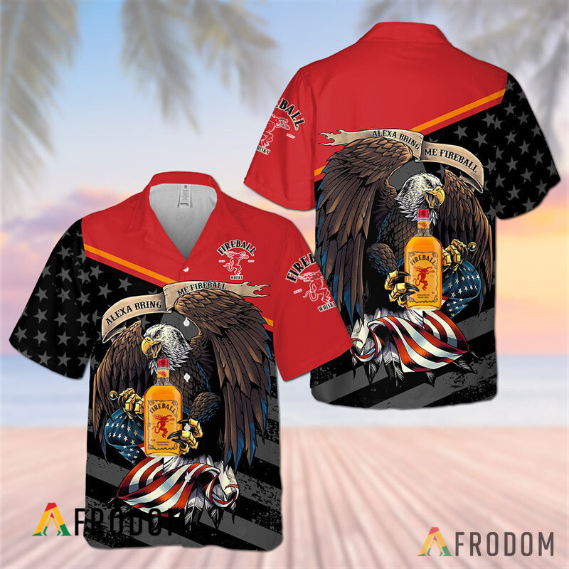 Alexa Bring Me Fireball Whisky Hawaiian Shirt HU