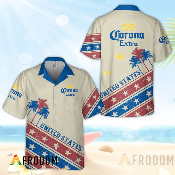 Aloha 4Th Of July Patriotic Corona Extra Hawaii Shirt HU