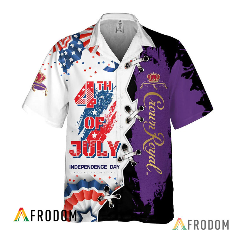 Aloha Independence Day Crown Royal Hawaiian Shirt HU