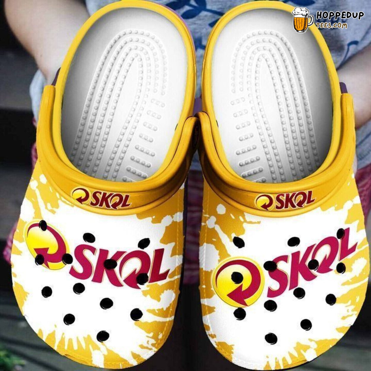 Amazon Skol Lager Beer Themed Comfortable Unique Clog Shoes