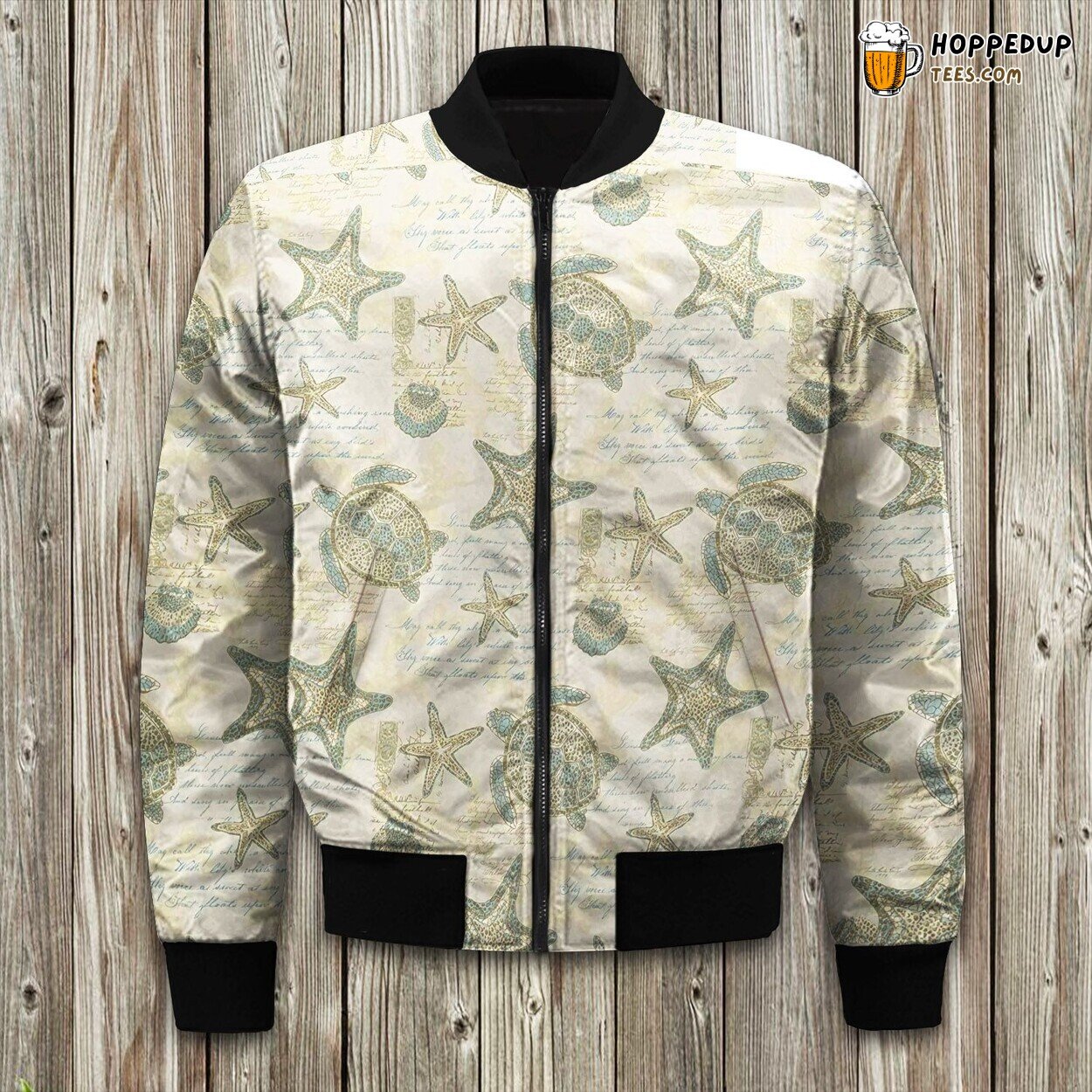 Amber Sands Inspired Winter Bomber Jacket Desert Golden Beauty Embodied
