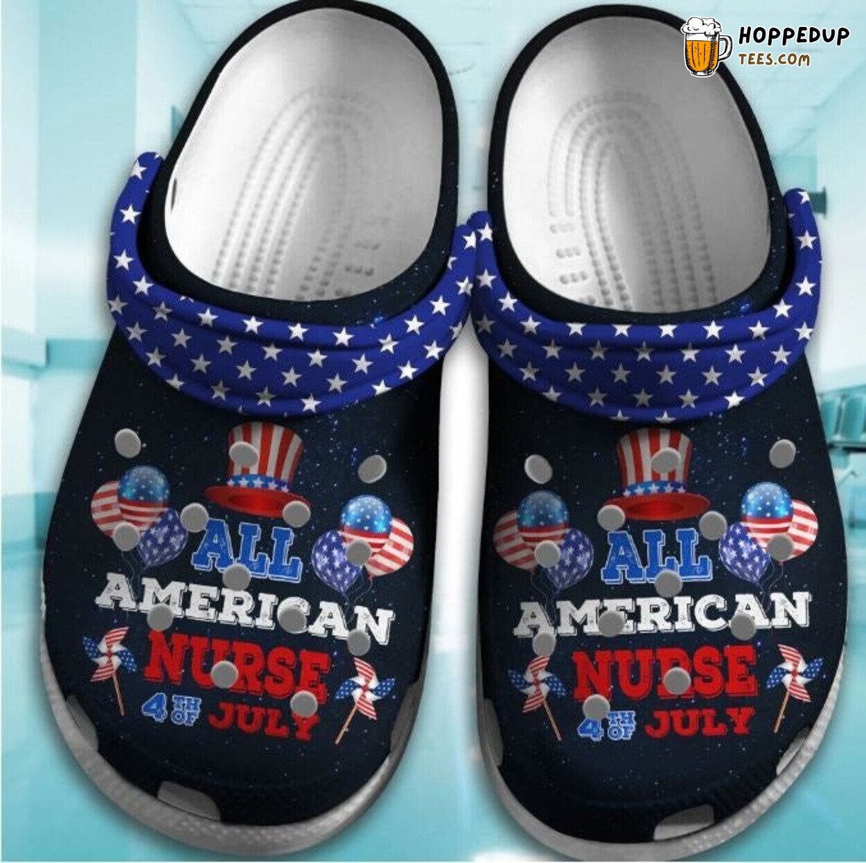 America Cat Themed Crocbland Clogs Birthday Gift Male Female Footwear