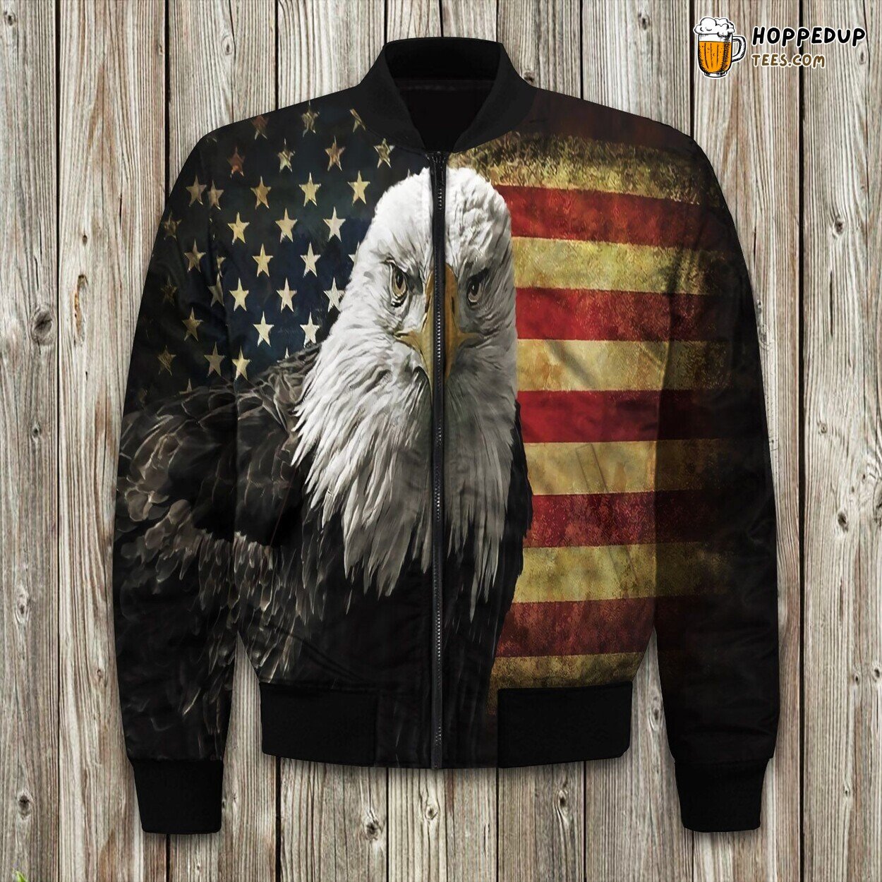 American Bald Eagle Bomber Jacket